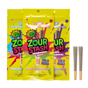 Zour Stash THCA Infused Prerolls 2.5G