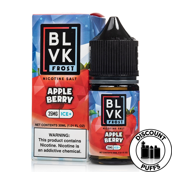 Apple Blueberry Ice - BLVK Fuji Salts - 30mL