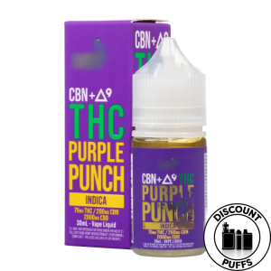 CBDFX CBD + Delta-9 THC Vape Juice - Wedding Cake - Hybrid