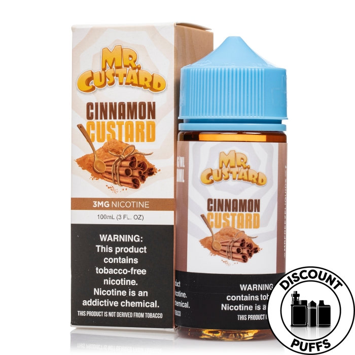 Cinnamon Custard - Mr Custard Salts - 30mL