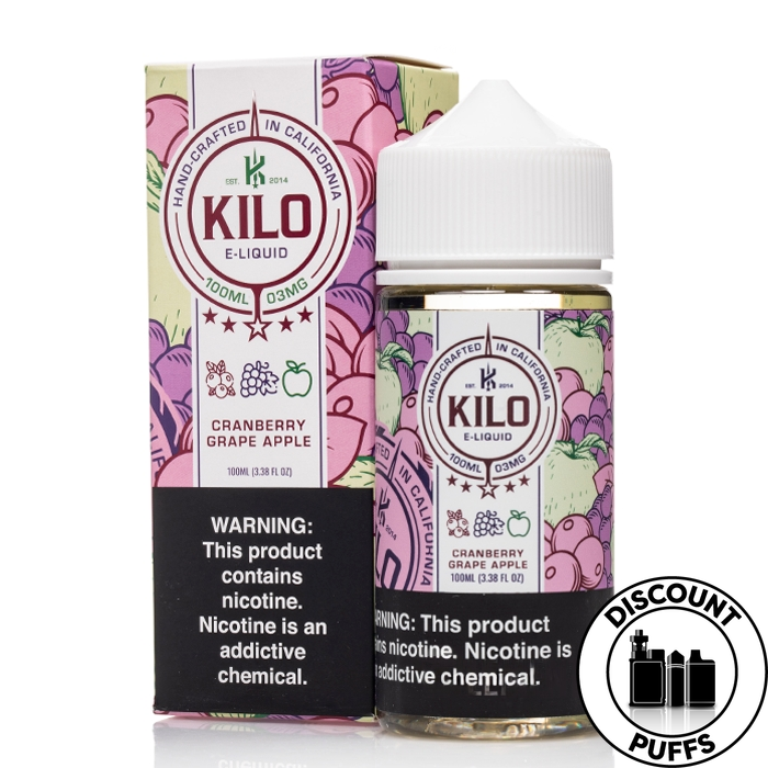 Cranberry Grape Apple - Kilo Revival Salts - 30mL