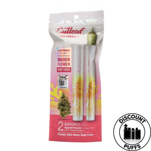 Cutleaf Whole Flower Pre Rolls 2G