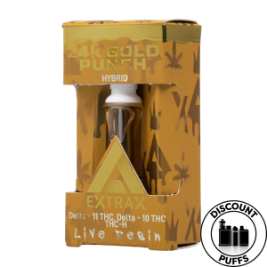 Delta Extrax Delta-8 + THC-P + Delta-10 Live Resin Cartridge 2G