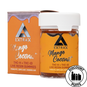 Delta Extrax Lights Out Live Resin Disposable 2G