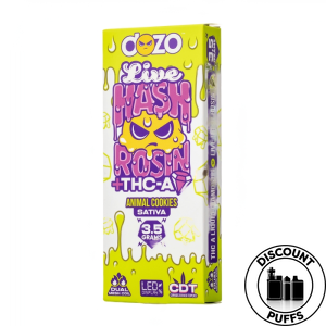 DOZO Live Hash Rosin THC-A Pre Rolls 3G
