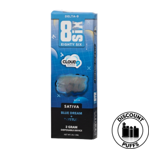 Eighty Six Delta 9 Cloud9 Series Gummies 1000mg