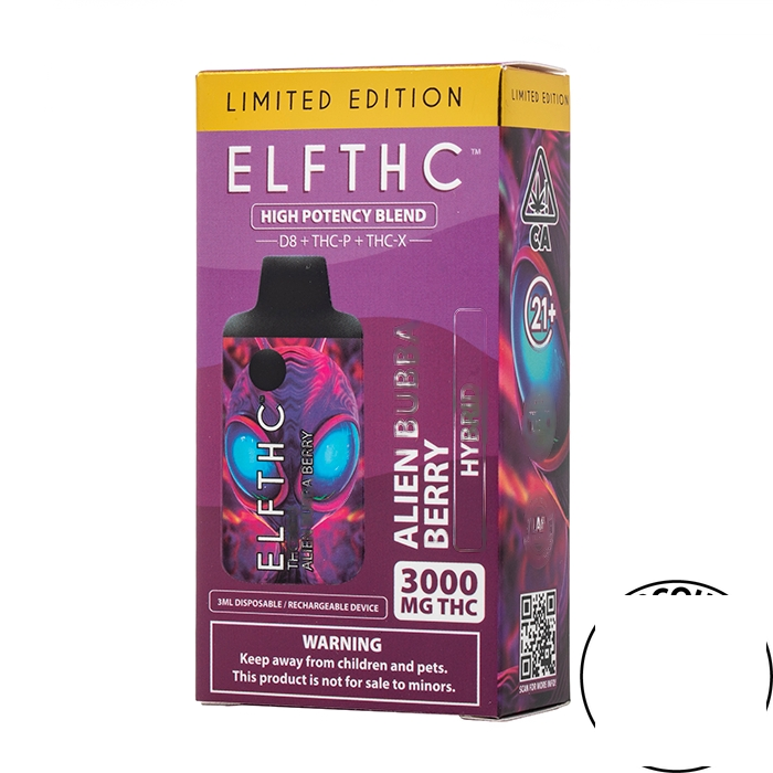 ELF Tobacco Free Nicotine Pouches - Blue Razz Ice