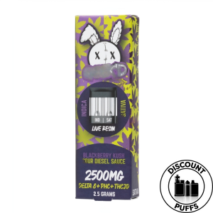 Geek'd Extracts Delta-8 + PHC + THC-JD + THC-P Live Resin Disposable 2.5G