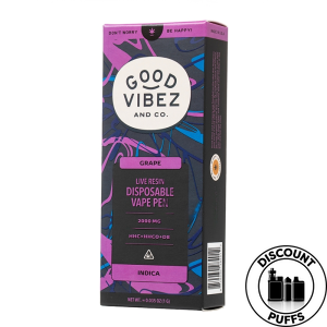 Good Vibez THC-P Live Resin Disposable 2G