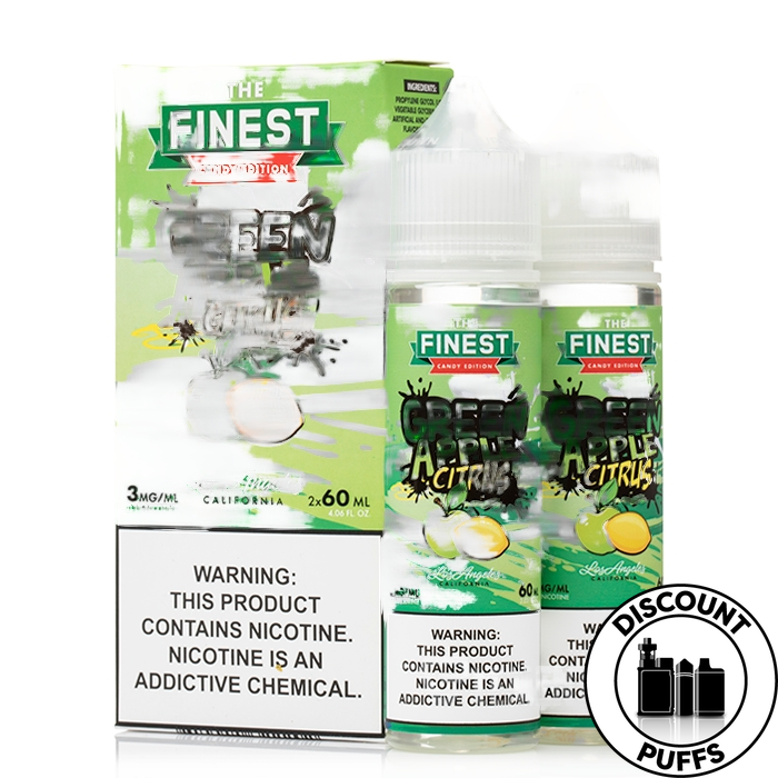 Green Apple Citrus - The Finest Candy Edition Salt Nic - 30mL