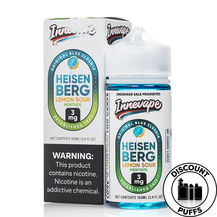 Heisenberg Lemon Sour Menthol - Innevape Salts - 30mL