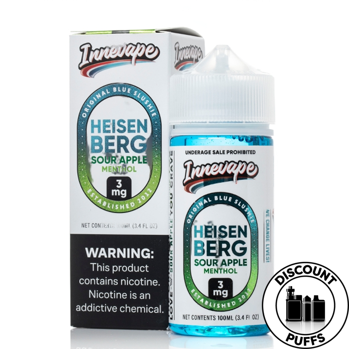 Heisenberg Sour Apple Menthol - Innevape Salts - 30mL