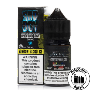ICE Sour Watermelon Strawberry - Cloud Nurdz - 100mL