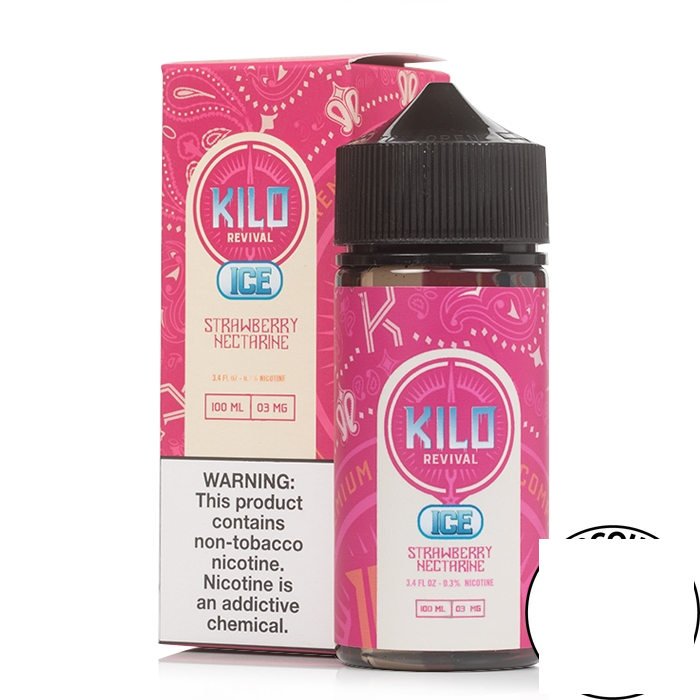 ICE Strawberry Nectarine - KILO Revival Salts - 30mL