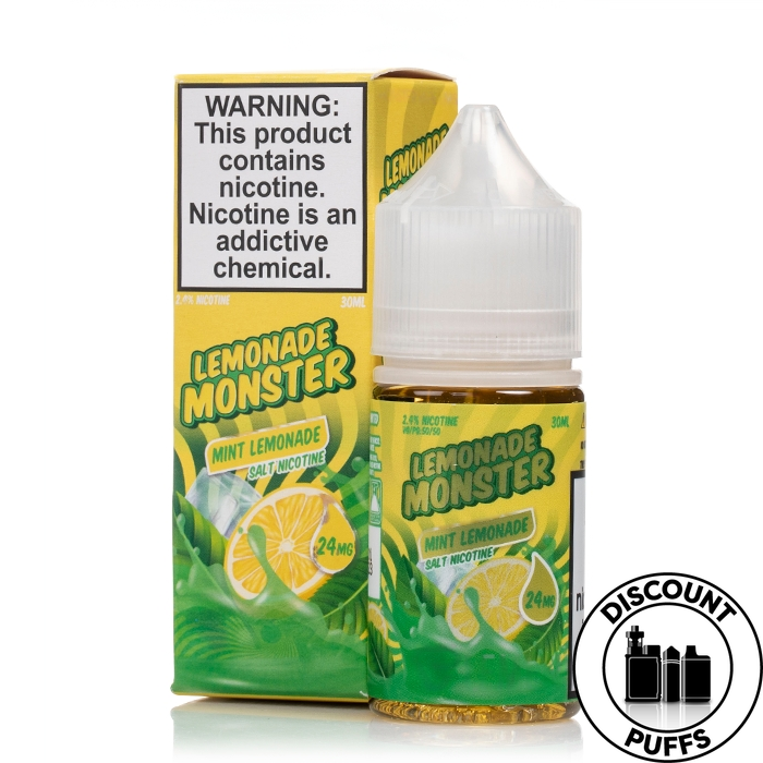 Mint - NKD 100 Salt E-Liquid - 30mL