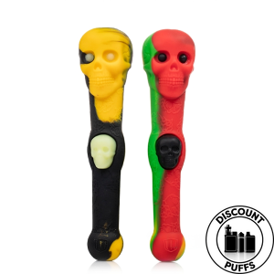 Stratus Skull Dipper Silicone Dab Straw