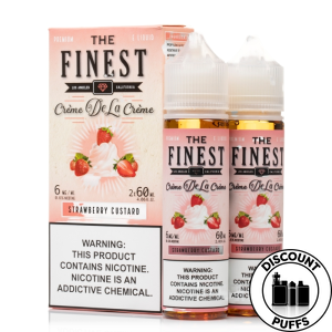 Strawberry Custard - The Finest Crème De La Crème Salt Nic - 30mL