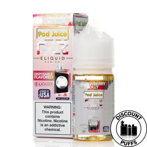 Strawberry Macaroon SALTS - Vape Dinner Lady E-Liquid - 30mL