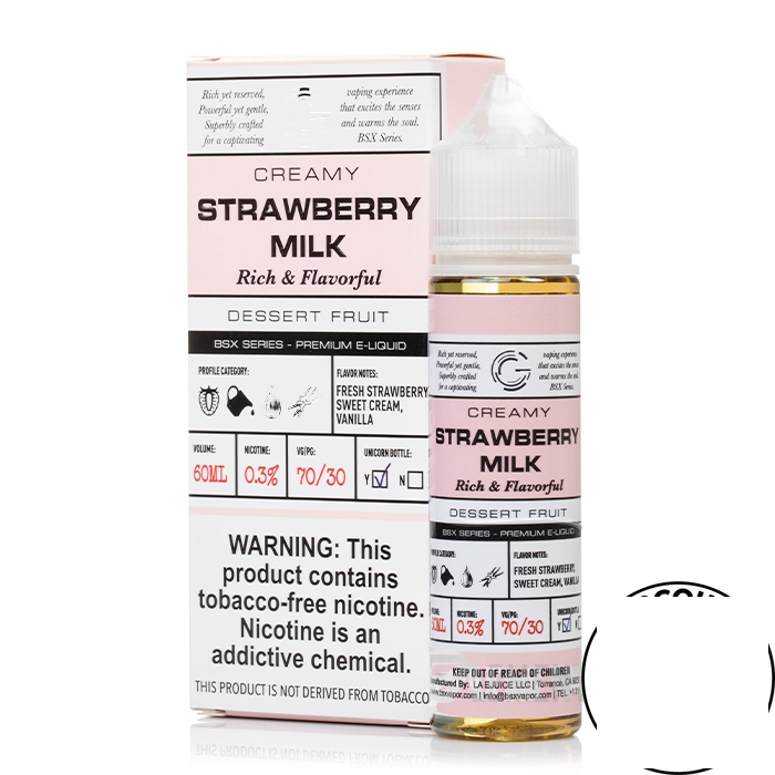 Strawberry - Milk King - 100mL