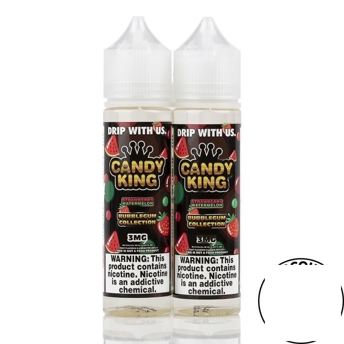 Strawberry Watermelon Bubblegum Collection - Candy King On Salt - 30mL