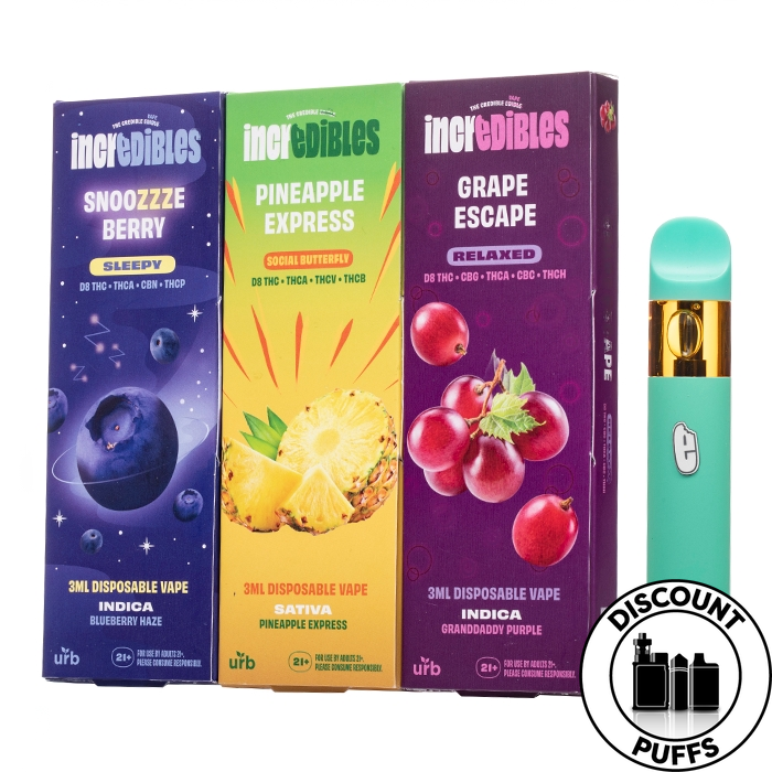 URB x Incredibles Gummies 600mg